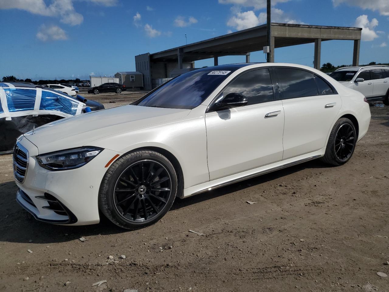 2023 Mercedes-Benz S 580, VIN W1K6G7GB6PA220758 — Vandalism