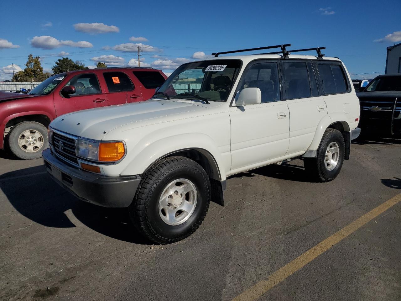 1995 Toyota Land Cruiser, VIN JT3DJ81W5S0099146 — Rear end