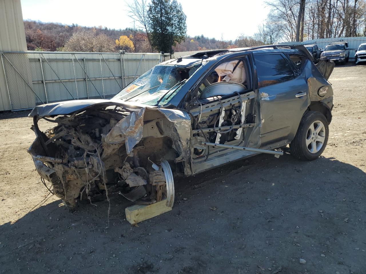 2005 Nissan Murano SL, VIN JN8AZ08W75W441216 — Rollover