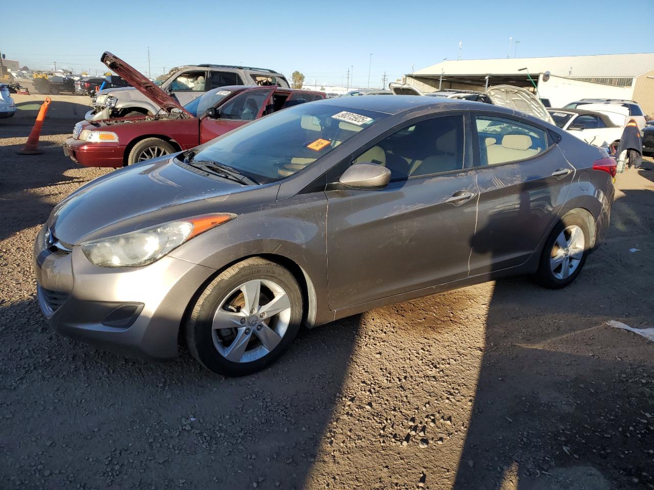 2013 Hyundai Elantra GLS, VIN 5NPDH4AE5DH266554 — Biohazard / chemical