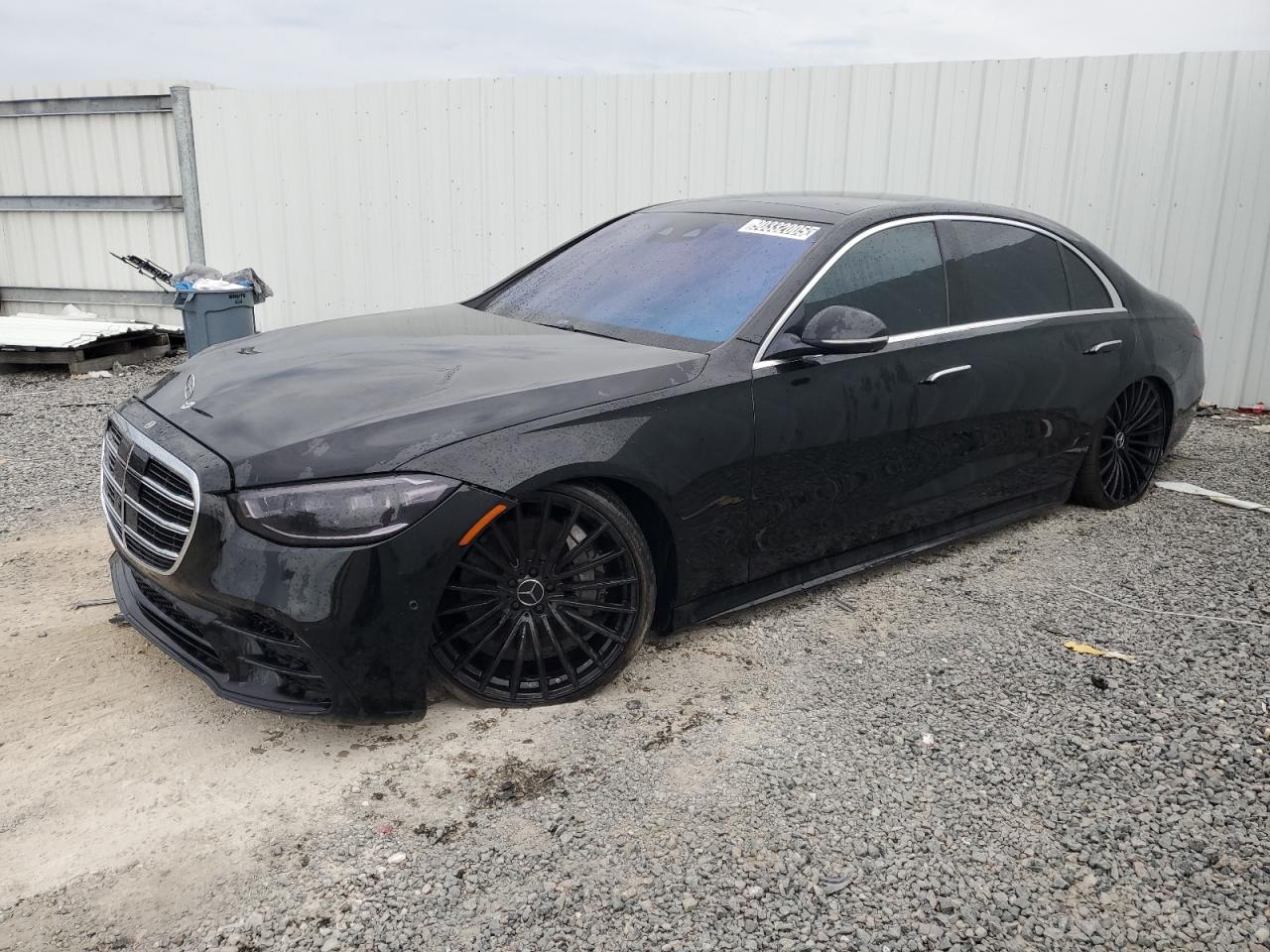 2021 Mercedes-Benz S 580, VIN W1K6G7GB1MA022102 — Front end