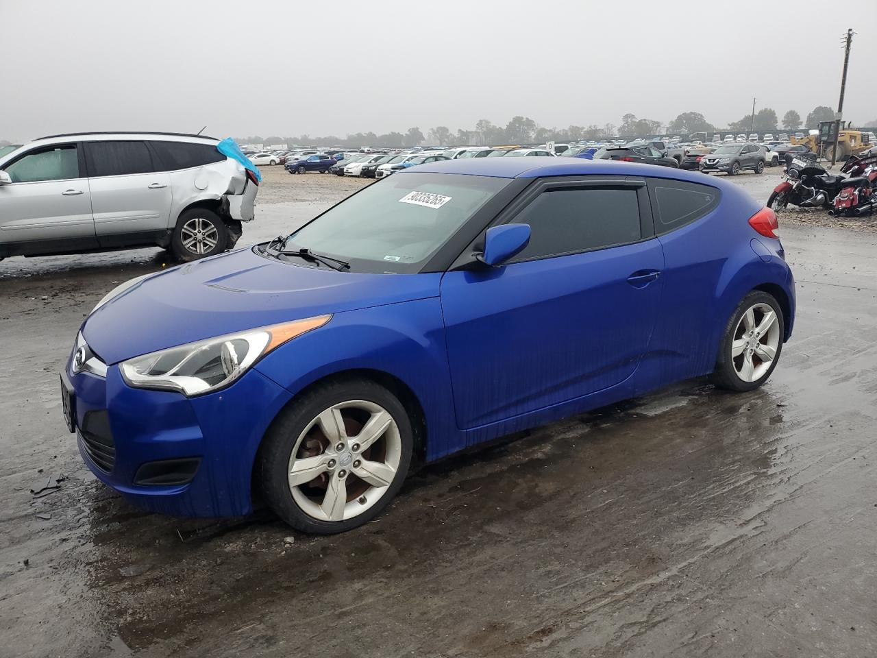 2014 Hyundai Veloster, VIN KMHTC6AD9EU215087 — Фото с аукциона 1 of 12
