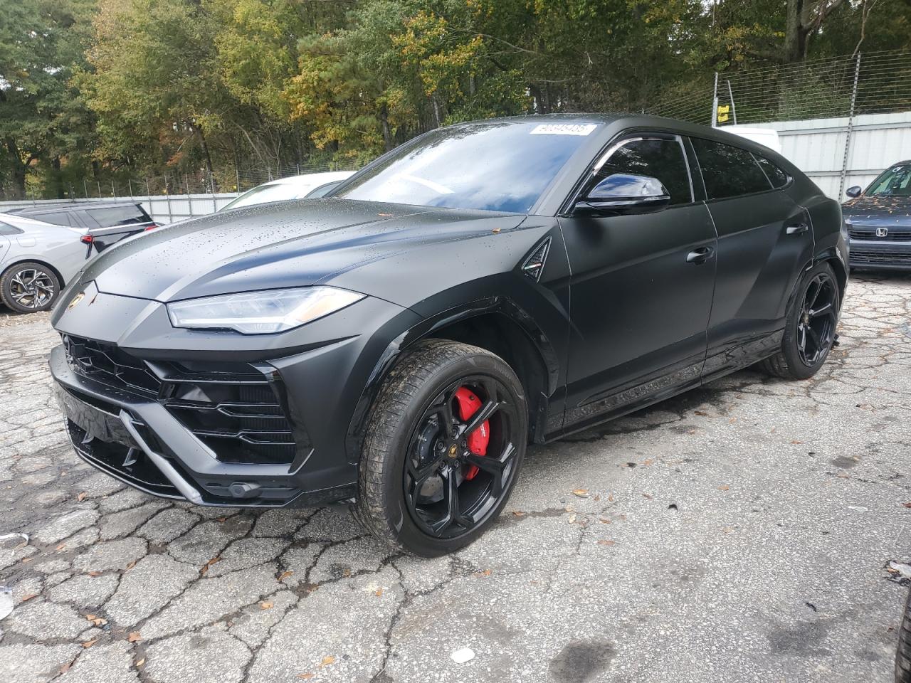 2022 Lamborghini Urus, VIN ZPBUA1ZL6NLA21032 — Front end