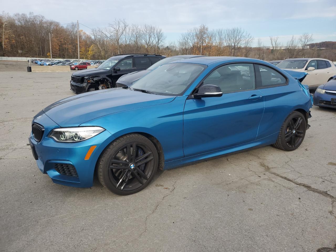 2021 BMW 2 Series M240i, VIN WBA2J5C02M7J45646 — Rear end