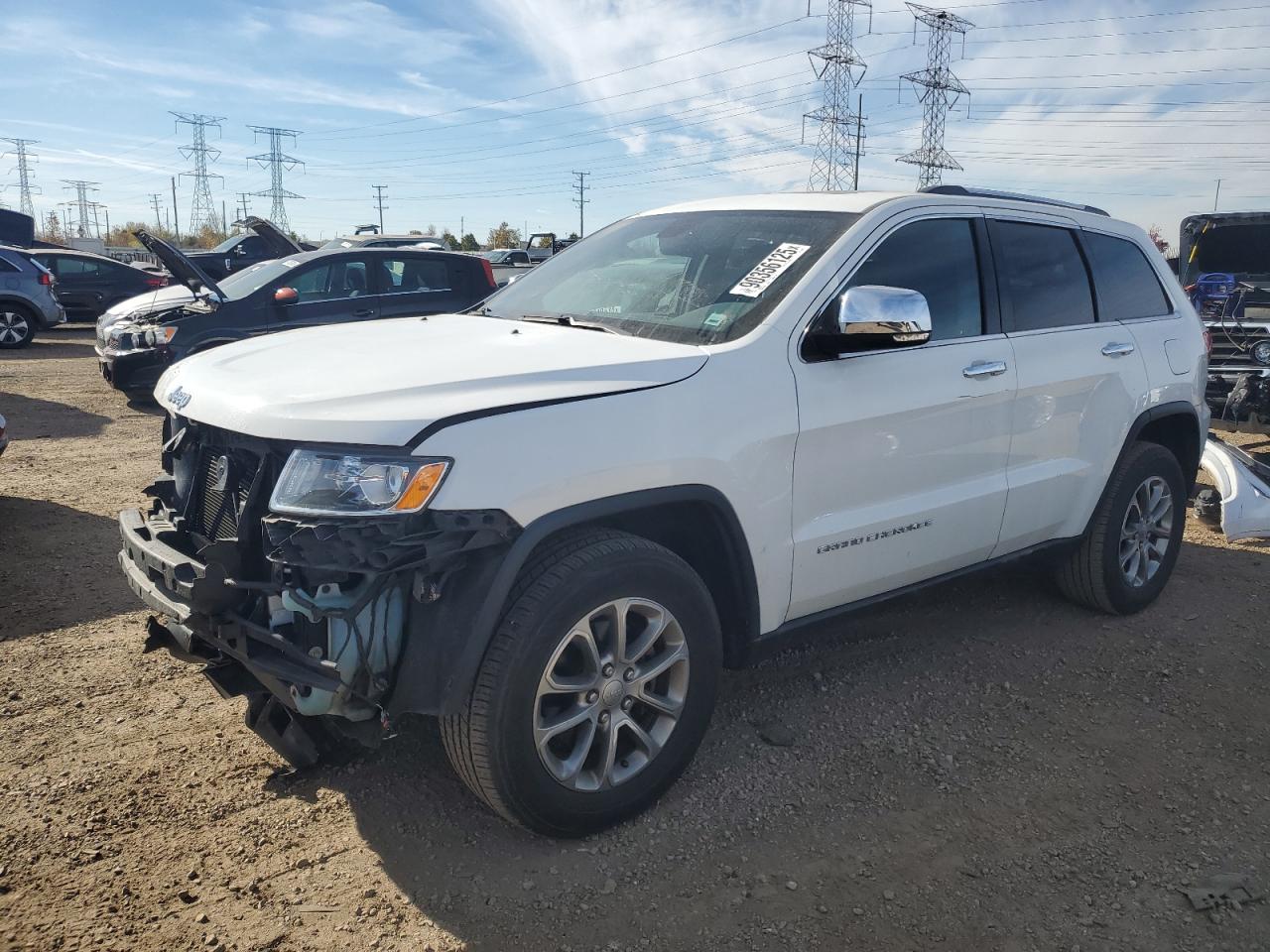 2015 Jeep Grand Cherokee Limited, VIN 1C4RJFBG1FC700005 — Перед