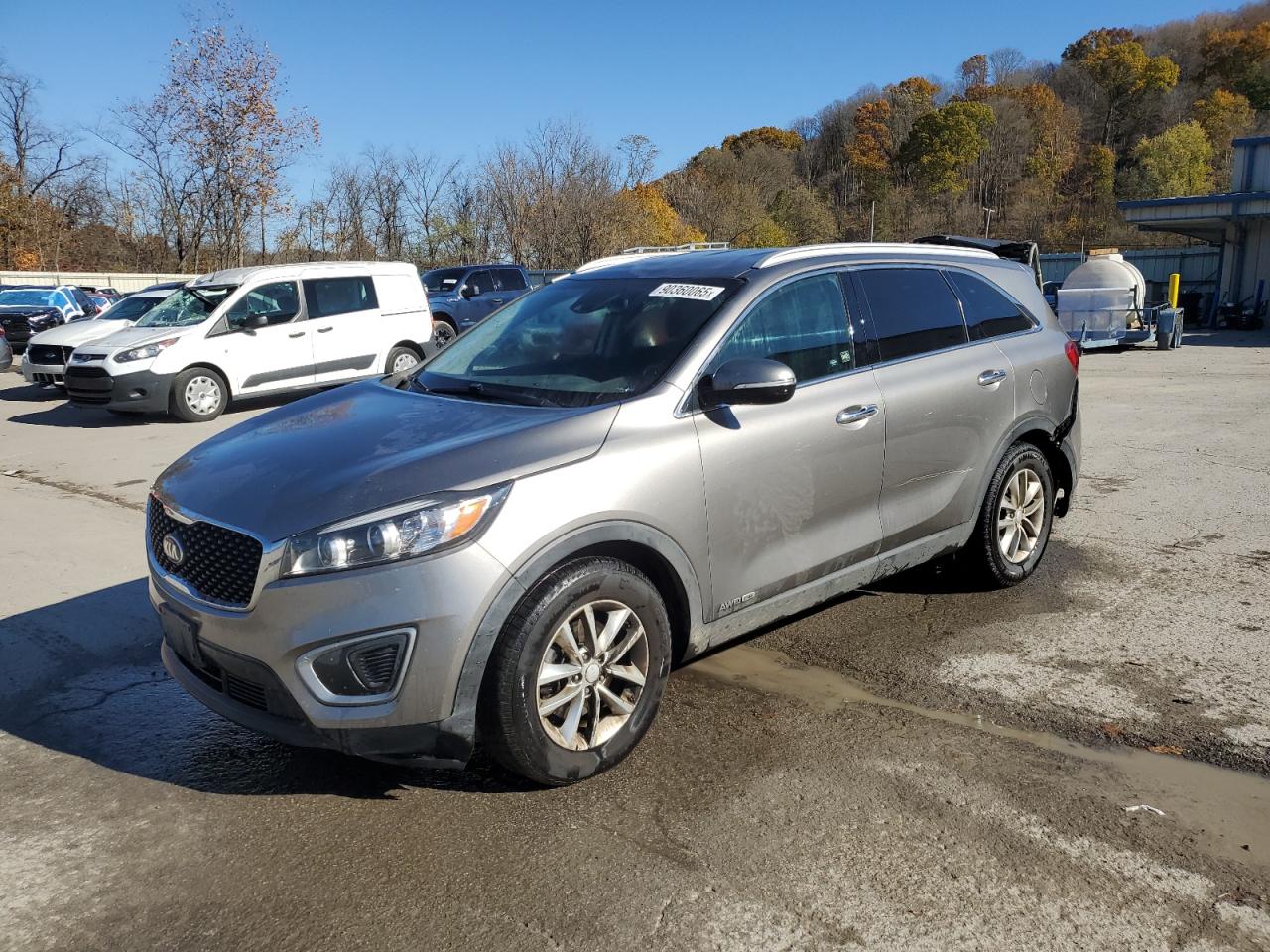 2017 Kia Sorento LX, VIN 5XYPGDA57HG321678 — Rear end