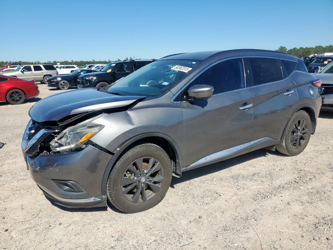 2018 Nissan Murano SV, VIN 5N1AZ2MG3JN201775 — Front end