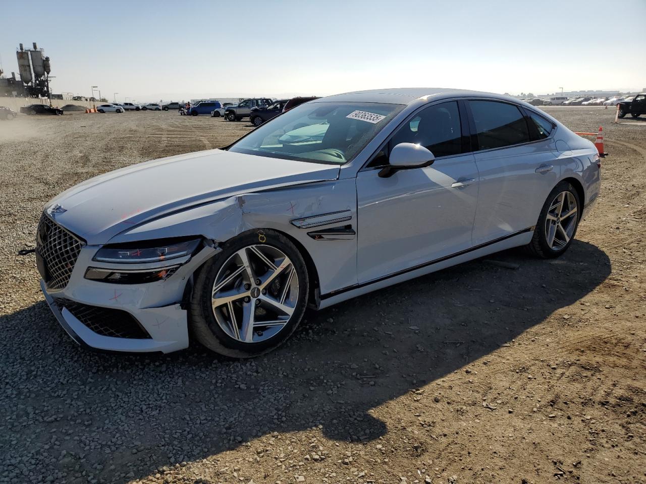2023 Genesis G80 2.5T, VIN KMTGA4SC4PU153060 — Front end
