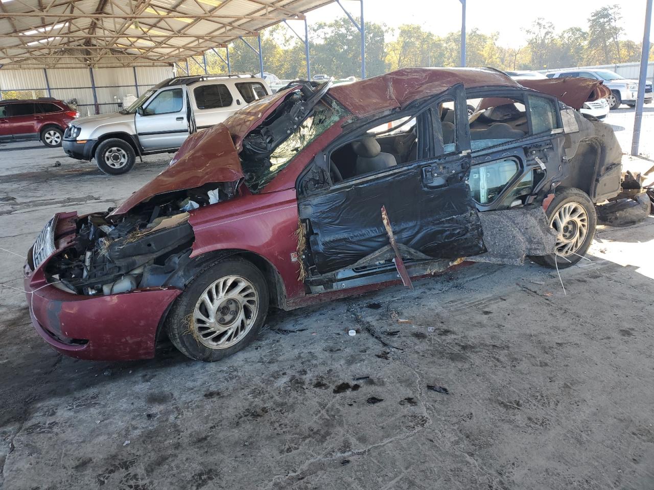 2005 Saturn ION ION 1, VIN 1G8AG52FX5Z157580 — Rollover