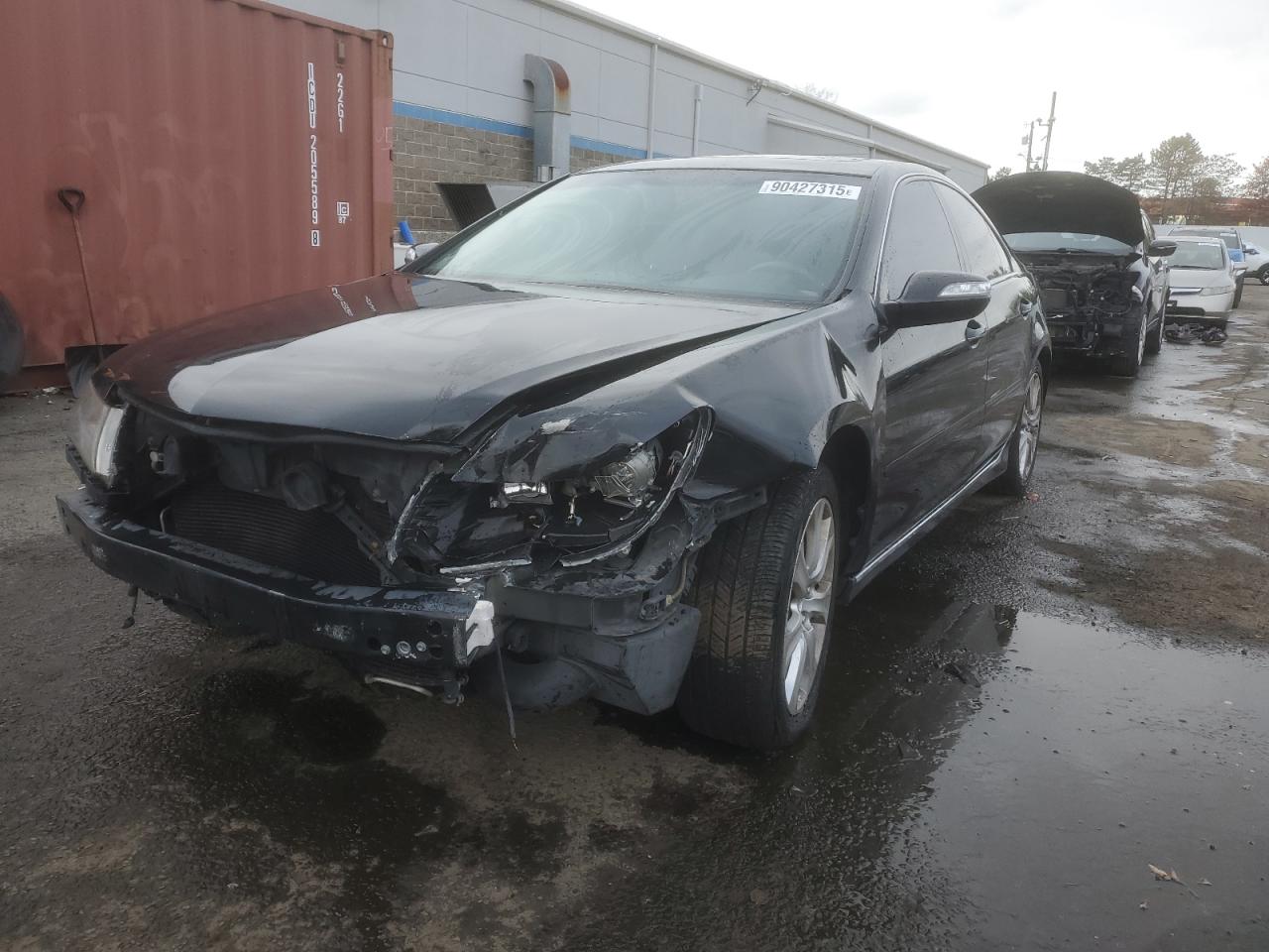 2010 Acura RL Technology, VIN JH4KB2F67AC001171 — Front end