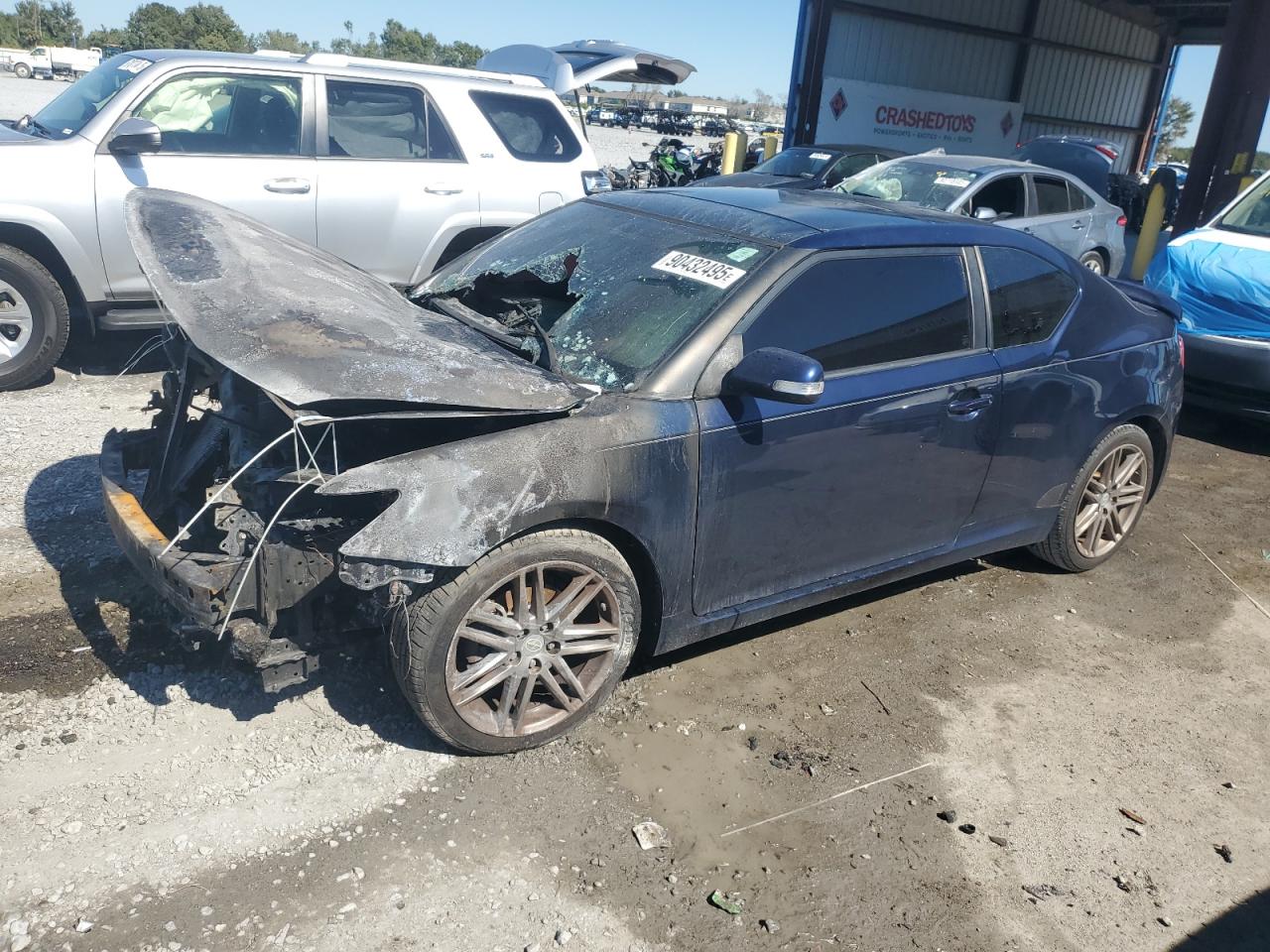 2013 Scion tC, VIN JTKJF5C70D3055232 — Burn
