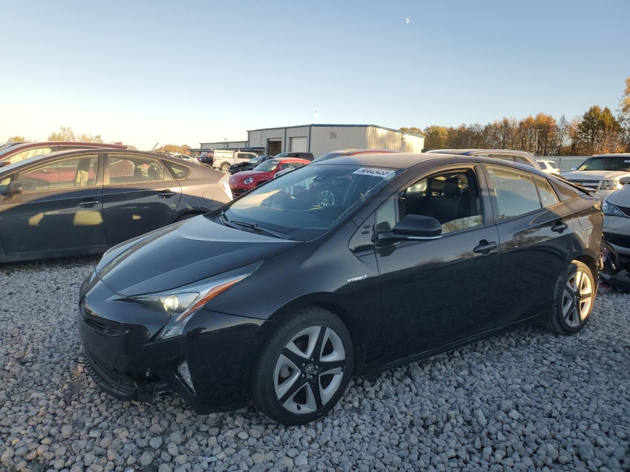 2018 Toyota Prius Four Touring, VIN JTDKARFU5J3061767 — Rear end