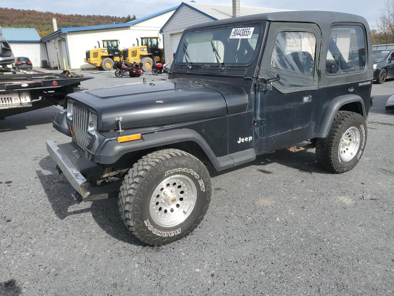 1988 Jeep Wrangler S, VIN 2BCHV81S1JB529770 — Normal wear
