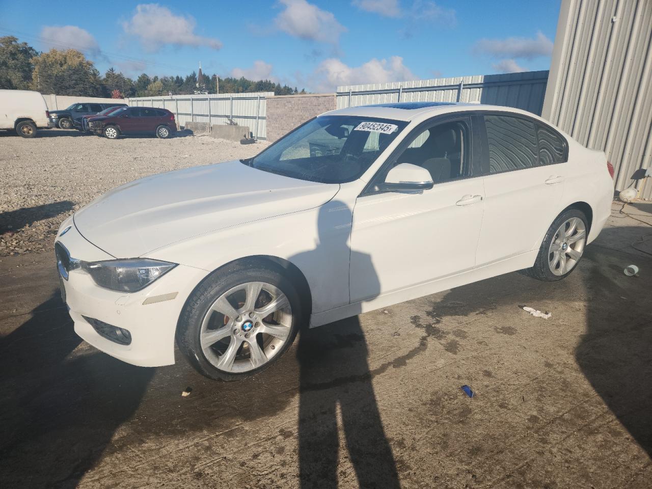 2015 BMW 3 Series 328i xDrive, VIN WBA3B3G58FNT18130 — Undercarriage