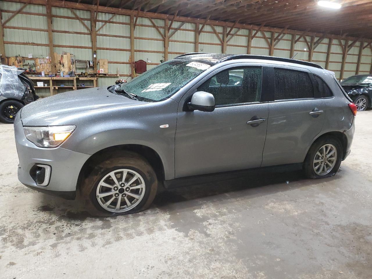 2015 Mitsubishi Outlander Sport SE, VIN 4A4AJ4AU9FE601745 — Rear end