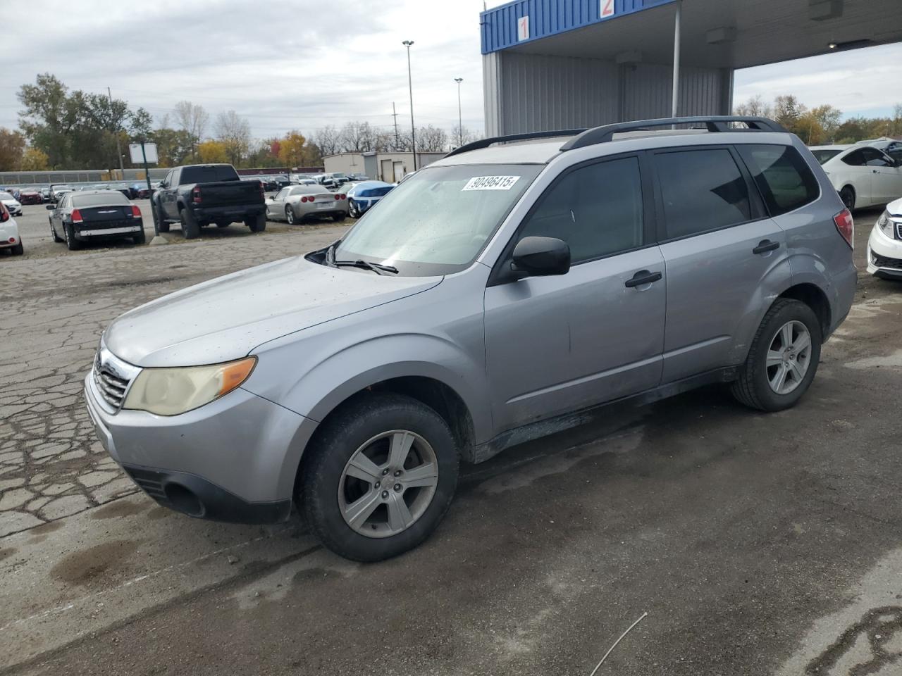2010 Subaru Forester X, VIN JF2SH6BC1AH768389 — Бок