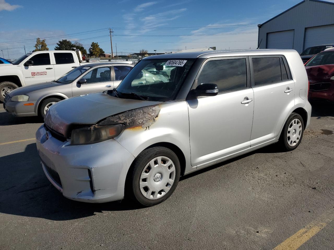 2011 Scion xB, VIN JTLZE4FE9B1122232 — Engine fire