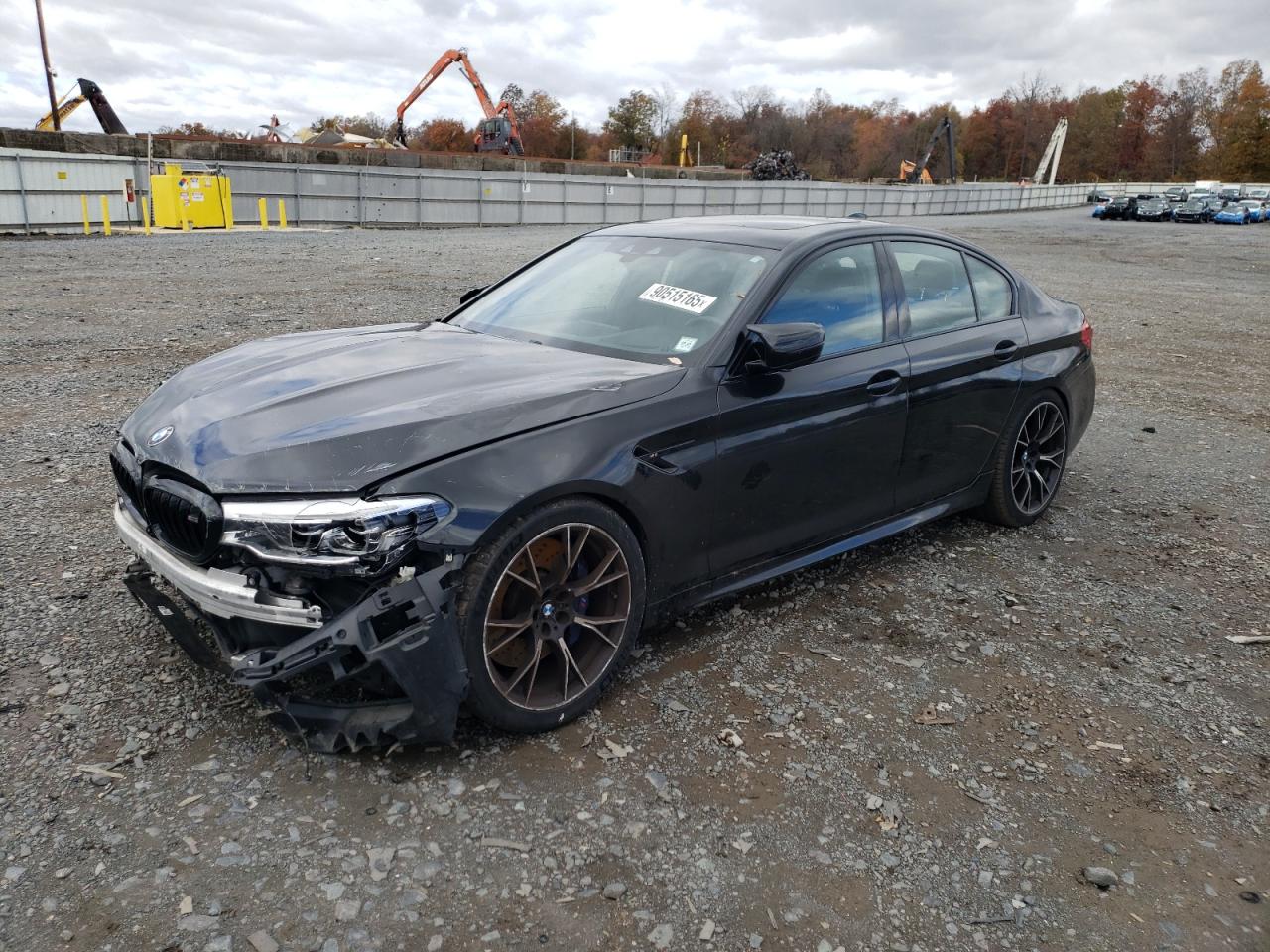 2020 BMW M5, VIN WBSJF0C00LCD32338 — Front end