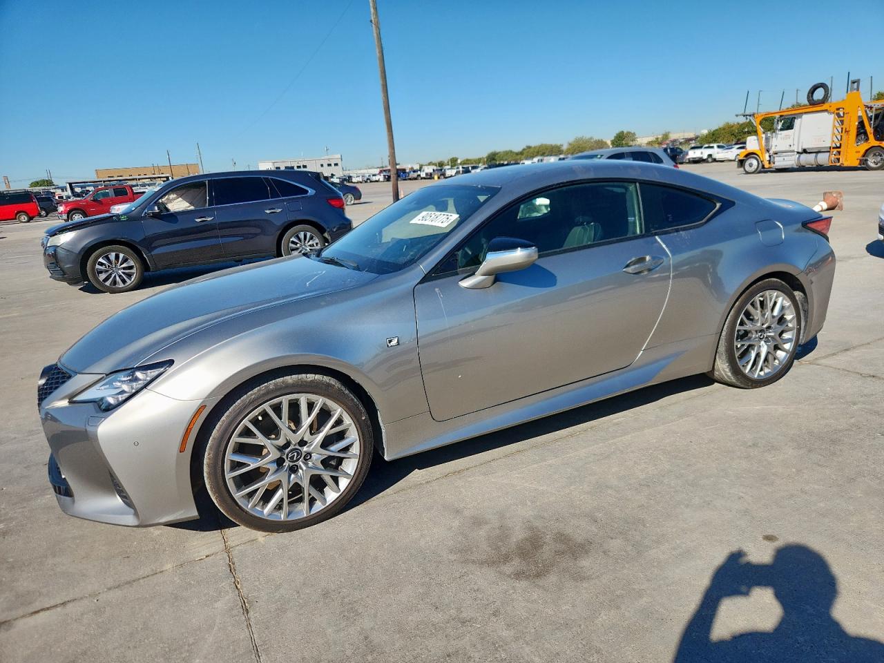 2023 Lexus RC 350 F Sport, VIN JTHGZ5BC1P5026532 — Normal wear