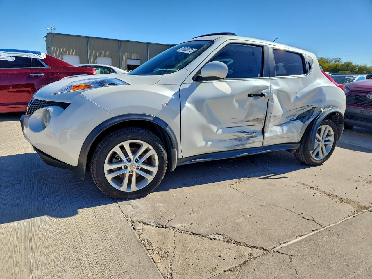 2013 Nissan Juke SV, VIN JN8AF5MR3DT204177 — Auction photo