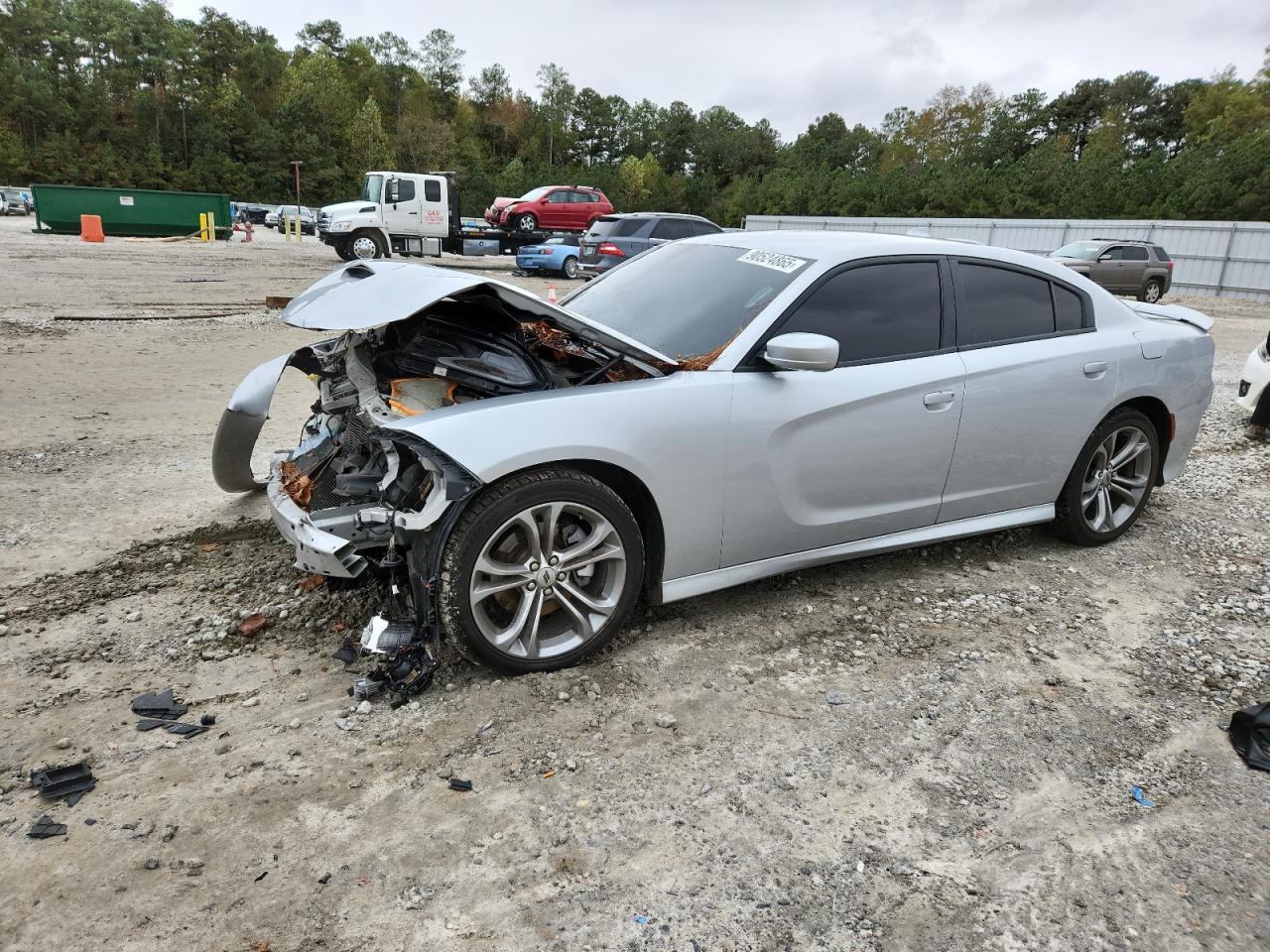2021 Dodge Charger R/T, VIN 2C3CDXCT6MH642390 — Front end