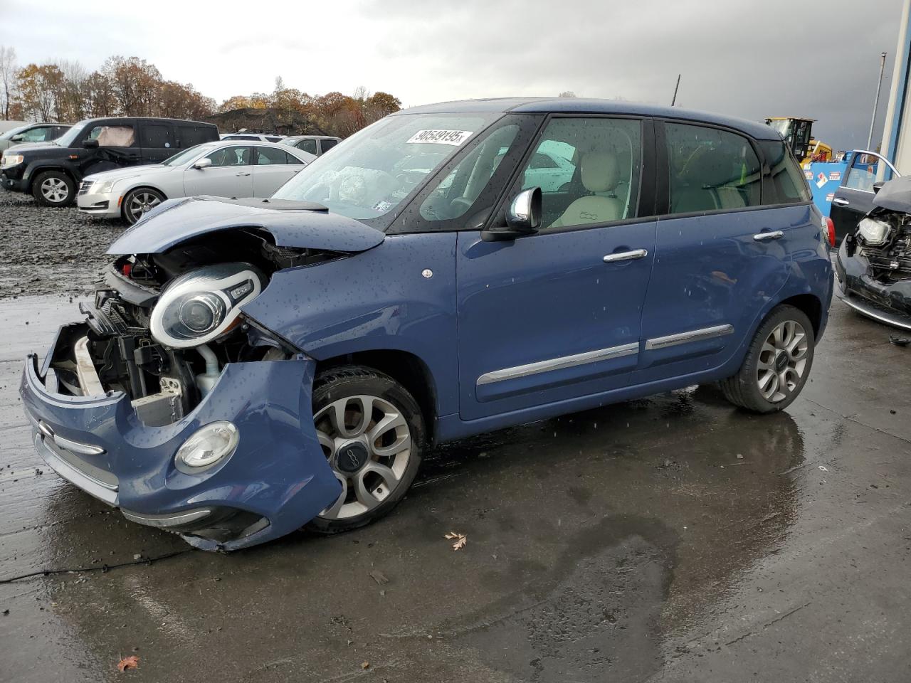 2020 FIAT 500L Lounge, VIN ZFBNFACHXLZ042559 — Front end