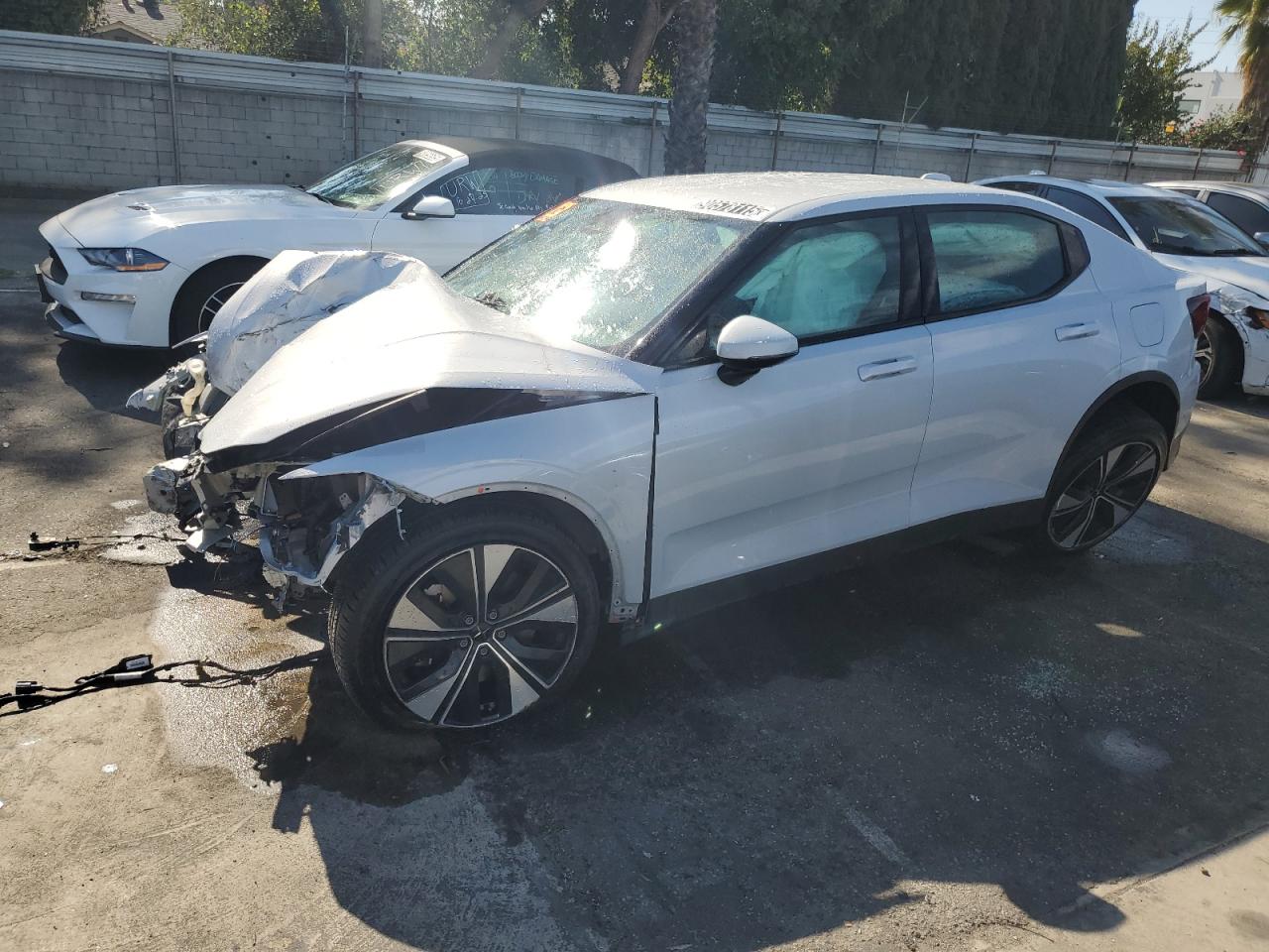 2023 Polestar 2, VIN YSMED3KA3PL138890 — Front end