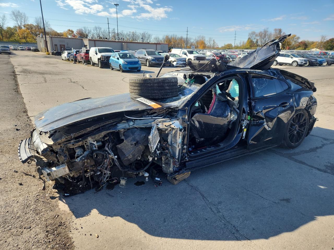 2025 Porsche Panamera, VIN WP0AG2YAXSL070146 — Rollover