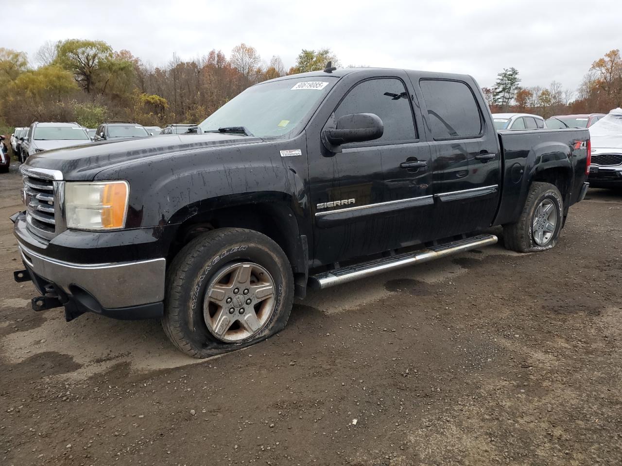2011 GMC Sierra 1500 SLT, VIN 3GTP2WE38BG107228 — Front end