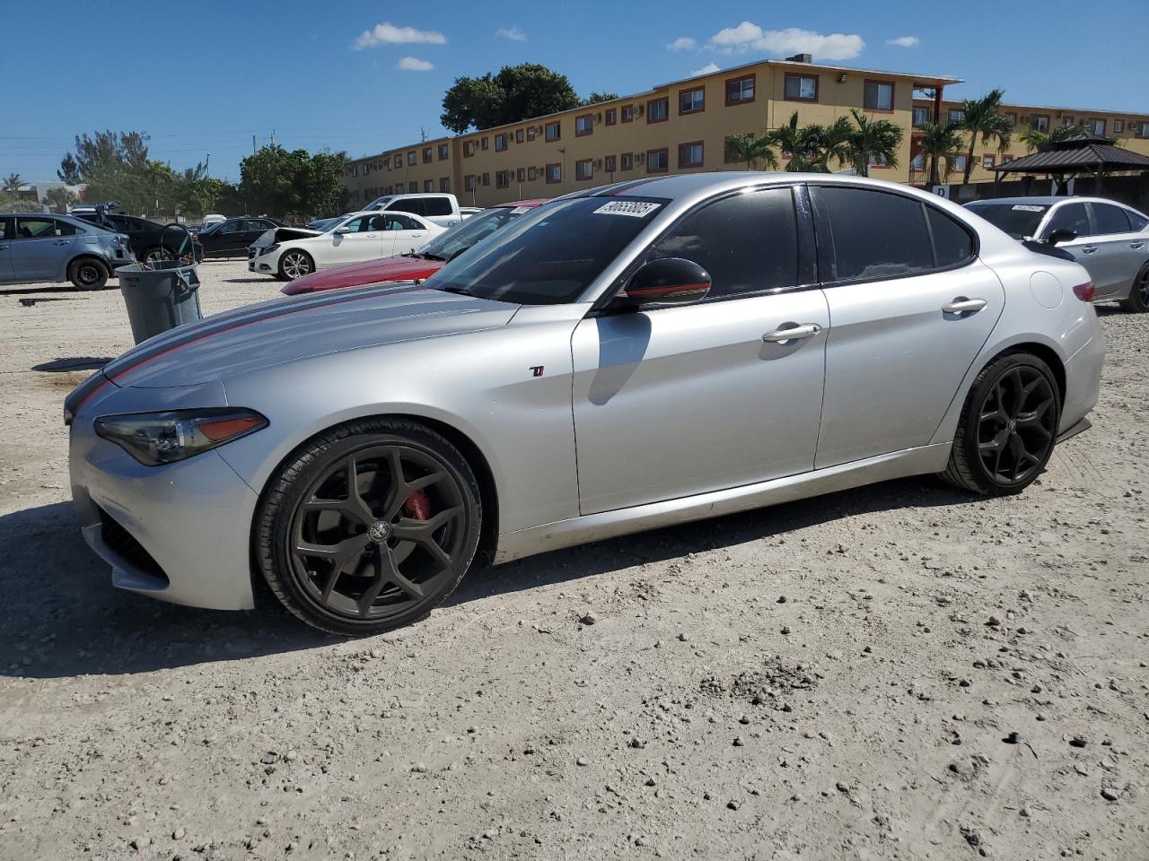 2020 Alfa Romeo Giulia, VIN ZARFAMAN8L7635798 — Water / flood
