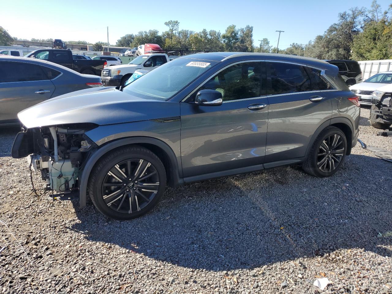 2021 Infiniti QX50 Luxe, VIN 3PCAJ5BA8MF114954 — Auction photo