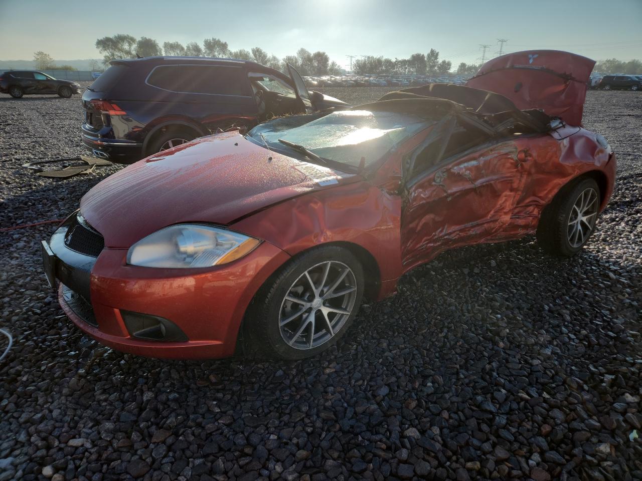 2010 Mitsubishi Eclipse GT, VIN 4A37L3ET5AE007165 — Rollover