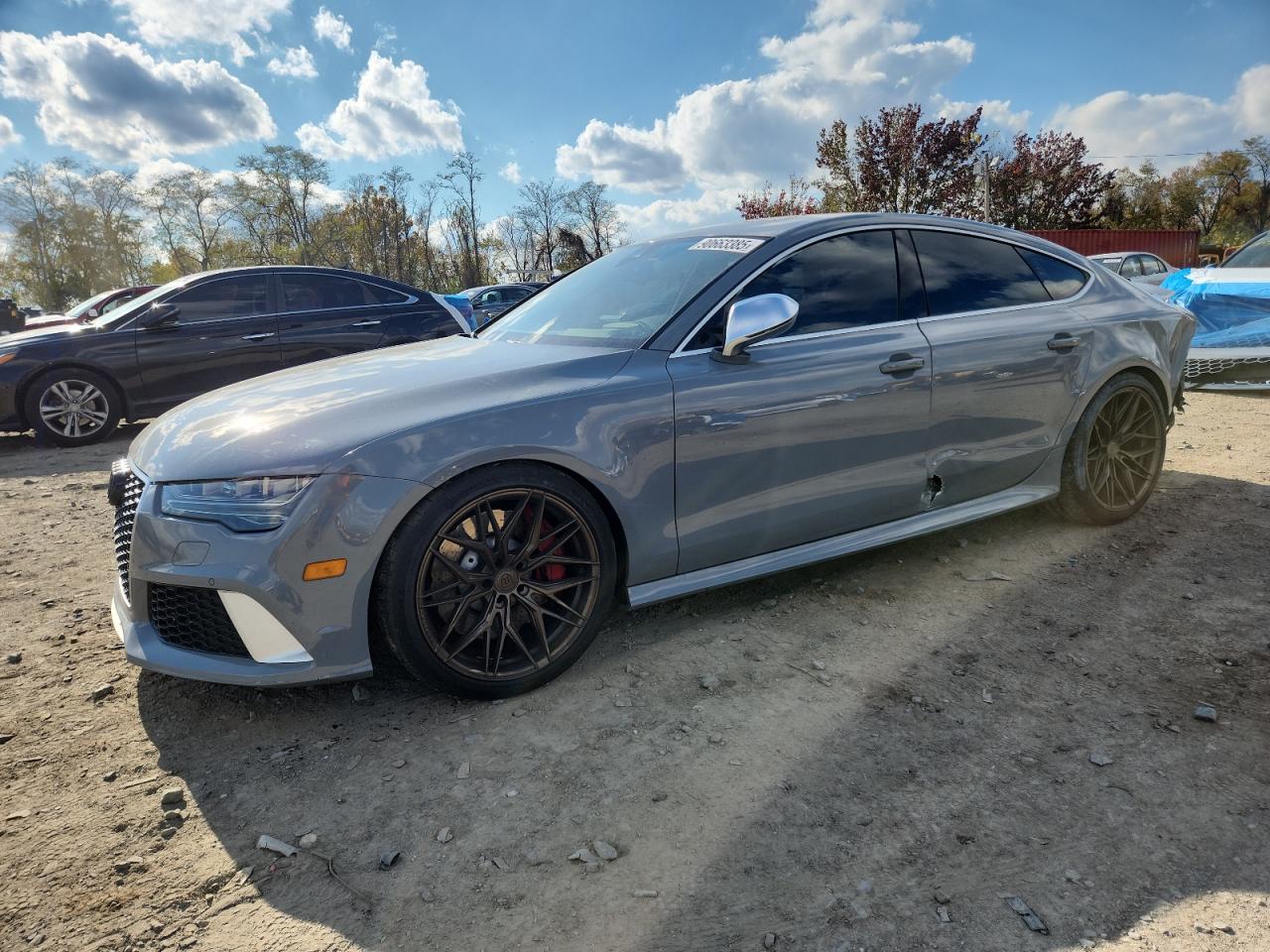 2017 Audi RS 7 Prestige, VIN WUAWAAFC7HN900040 — Зад