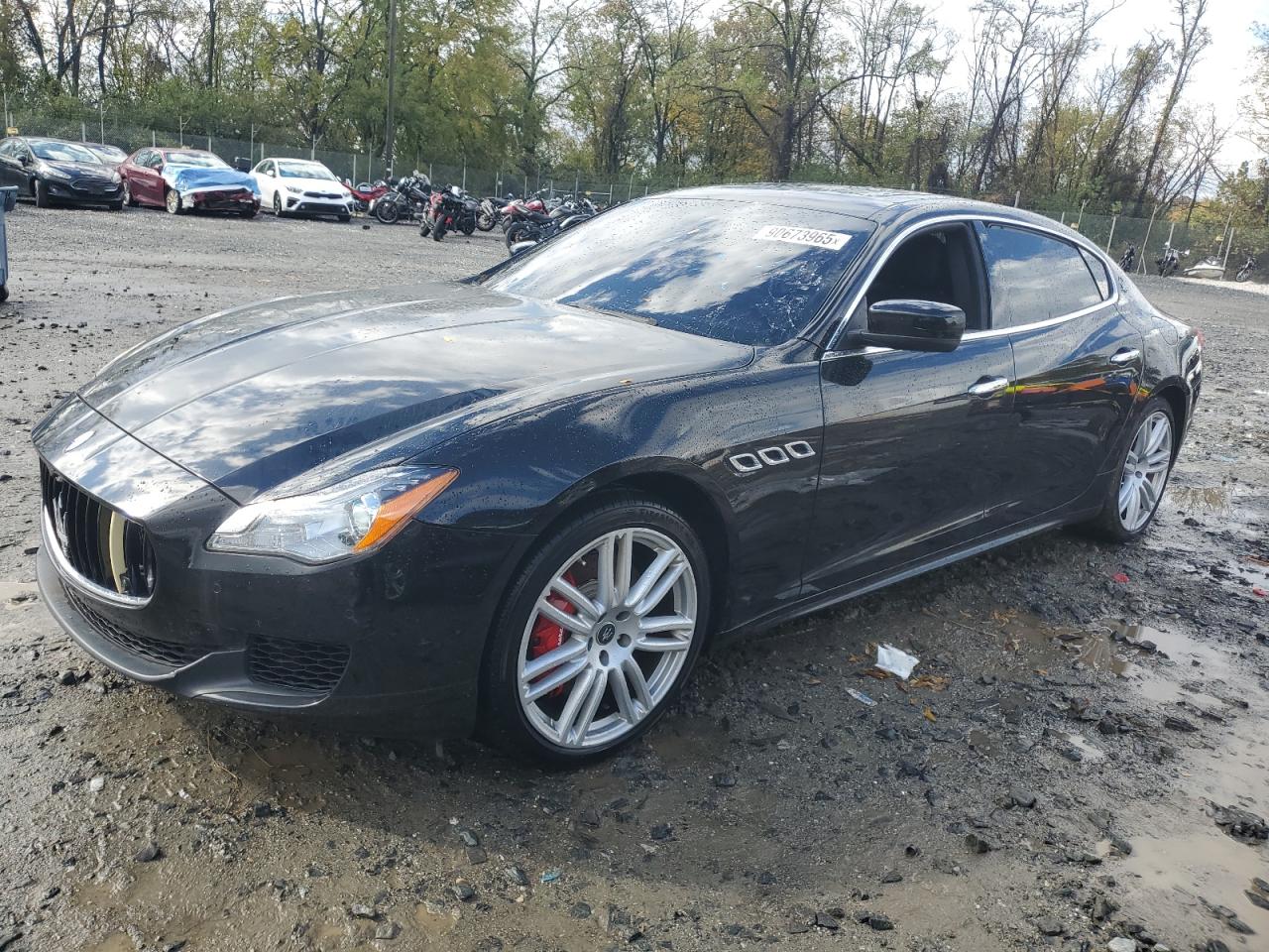 2016 Maserati Quattroporte S Q4, VIN ZAM56RRA1G1188516 — Minor dents and scratches