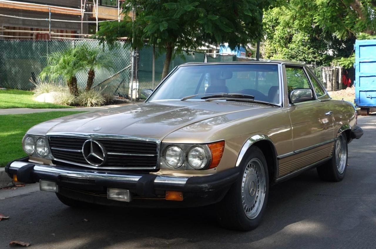 1981 Mercedes-Benz 380 SL, VIN WDBBA45A7BB004793 — Minor dents and scratches