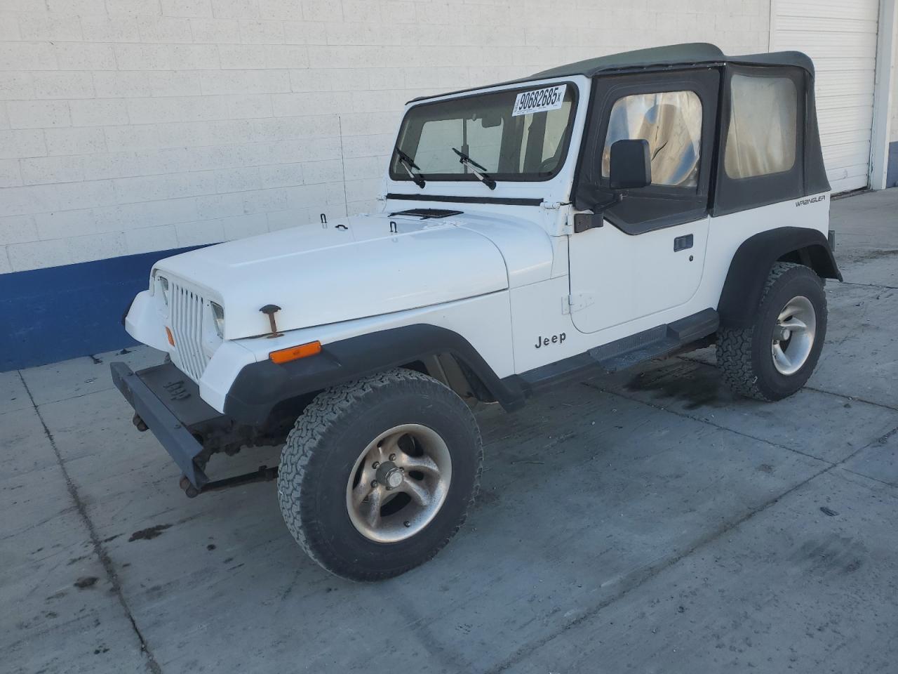 1994 Jeep Wrangler S, VIN 1J4FY19P1RP402410 — Normal wear