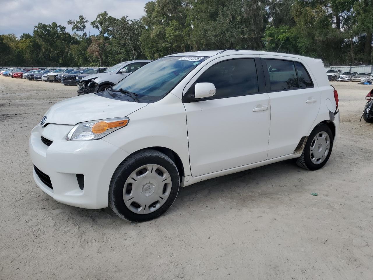 2010 Scion xD, VIN JTKKU4B48AJ055031 — Rear end