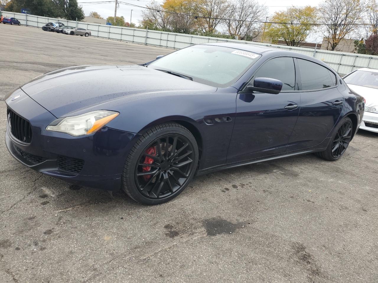 2014 Maserati Quattroporte S Q4, VIN ZAM56RRA4E1092988 — Normal wear