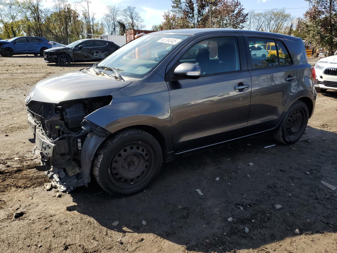 2010 Scion xD, VIN JTKKU4B41A1001750 — Front end