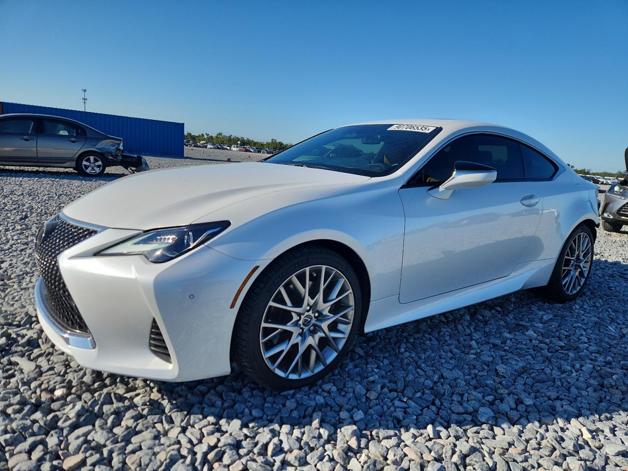 2022 Lexus RC 350, VIN JTHDZ5BC0N5025663 — Зад