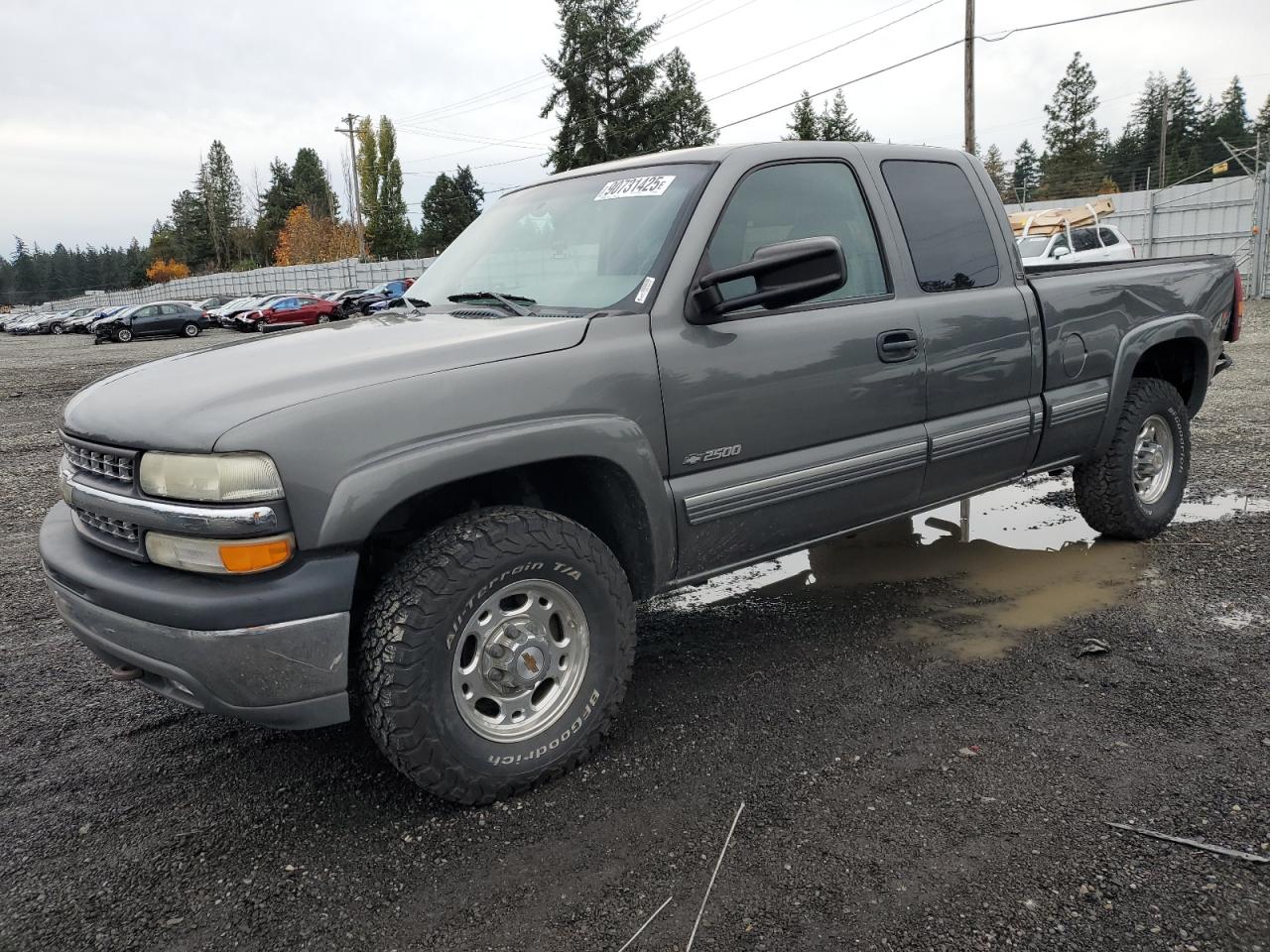 2001 Chevrolet Silverado 2500, VIN 1GCGK29U41Z131004 — Rear end