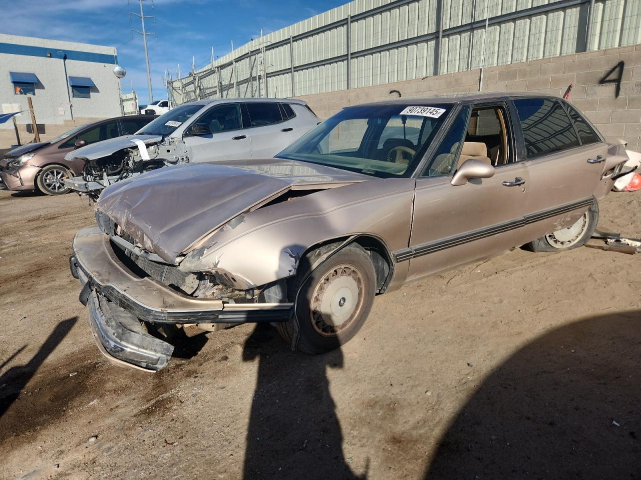 1995 Buick LeSabre Custom, VIN 1G4HP52L8SH449705 — Зад