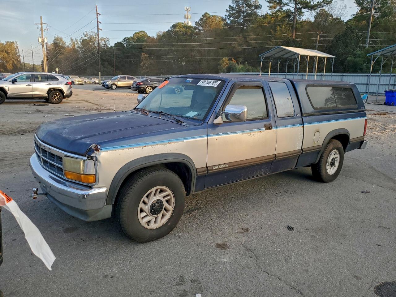 1993 Dodge Dakota, VIN 1B7FL23X7PS131737 — Normal wear