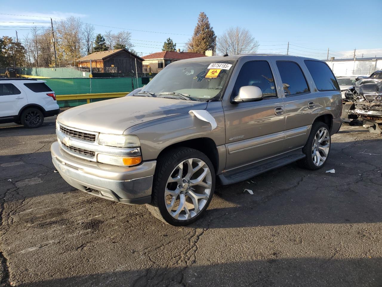 2003 Chevrolet Tahoe LT, VIN 1GNEK13Z33J280941 — Biohazard / chemical