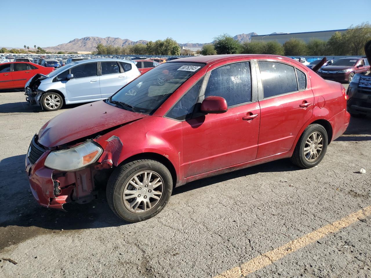 2012 Suzuki SX4 LE, VIN JS2YC5A38C6302398 — Front end