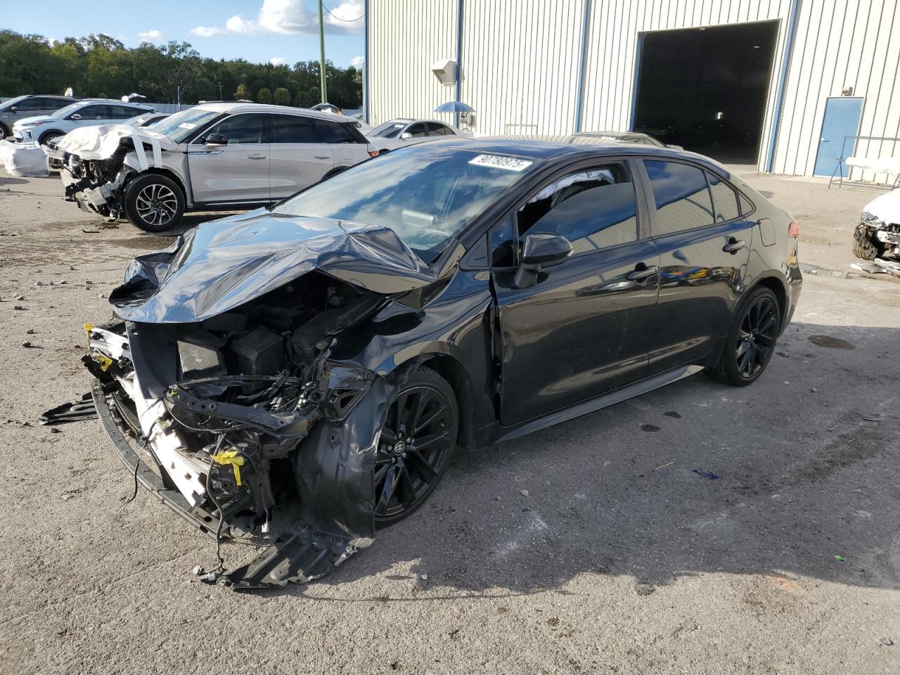 2020 Toyota Corolla Nightshade, VIN 5YFS4RCE3LP038065 — Перед