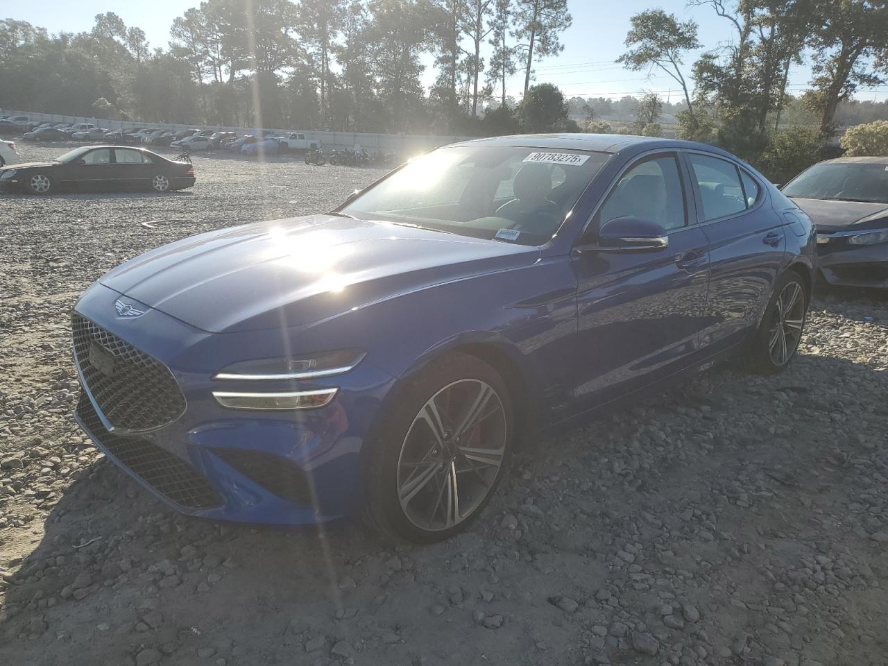 2025 Genesis G70 2.5T, VIN KMTG34SC9SU157639 — Side