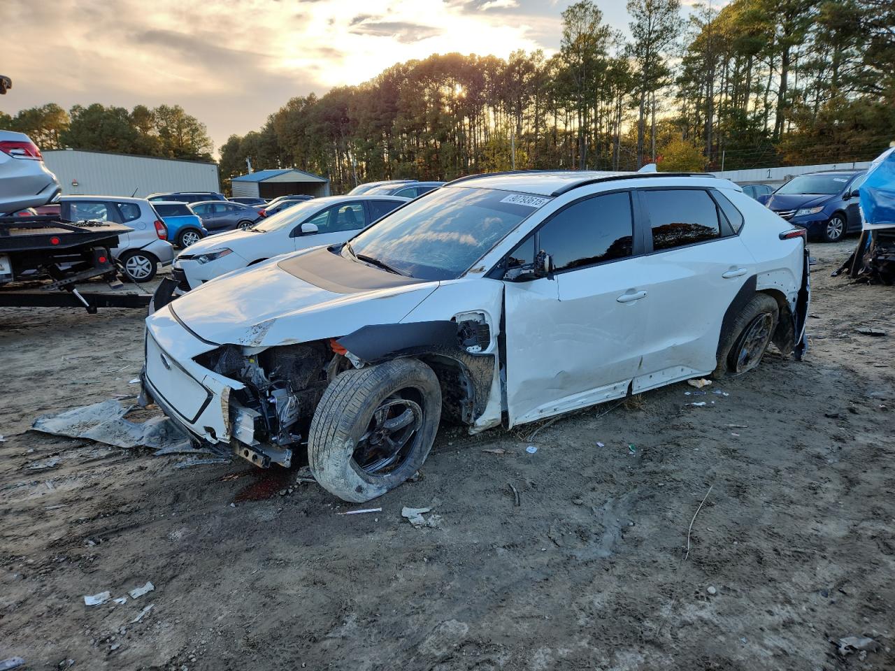 2024 Subaru Solterra Premium, VIN JTMABABA3RA051669 — Front end