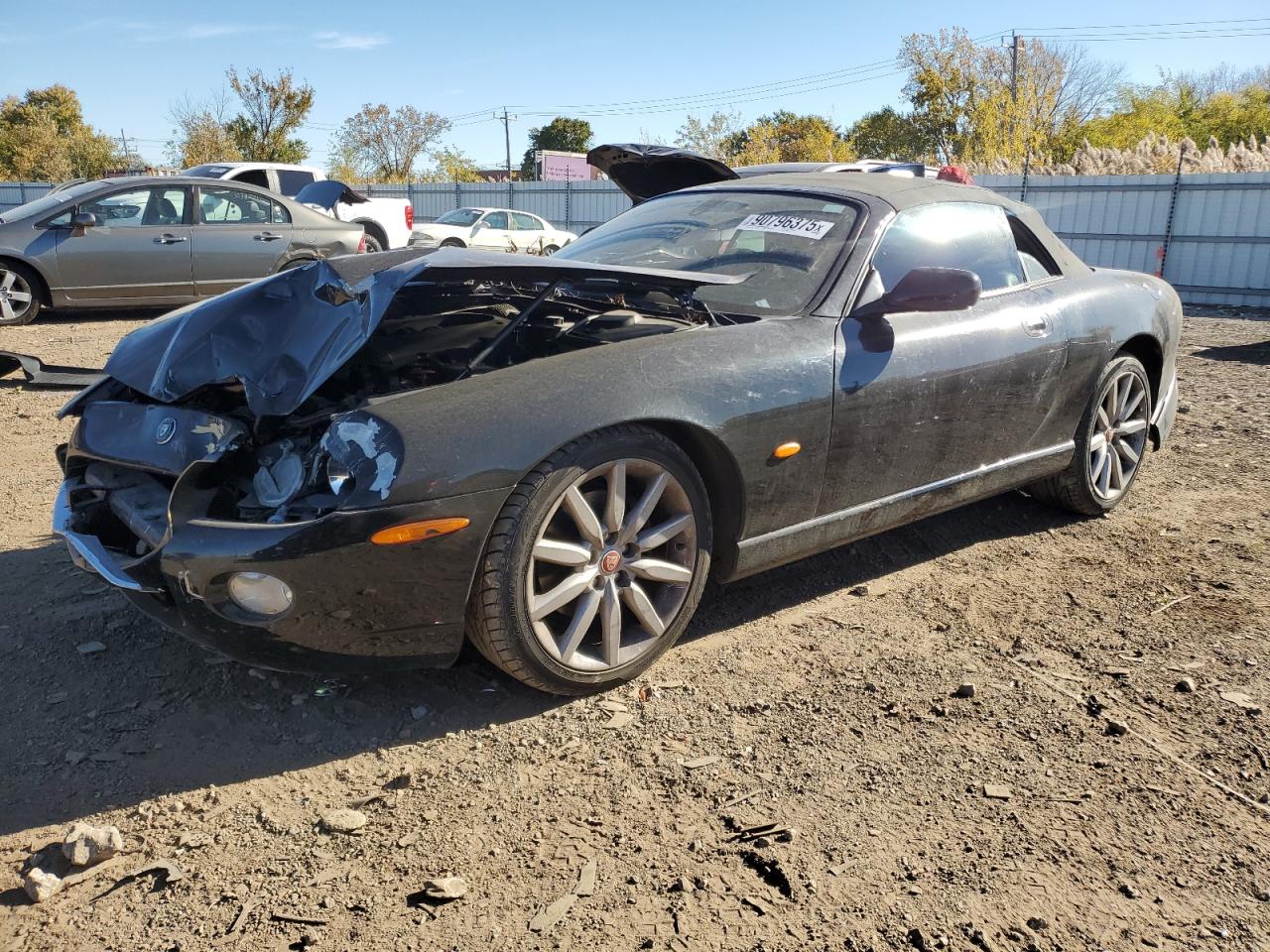 2006 Jaguar XK XK8, VIN SAJDA42C062A44935 — Side