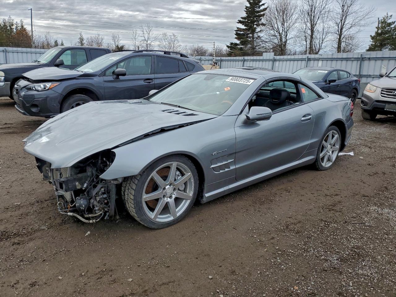 2011 Mercedes-Benz SL 550, VIN WDBSK7BA7BF166869 — Front end